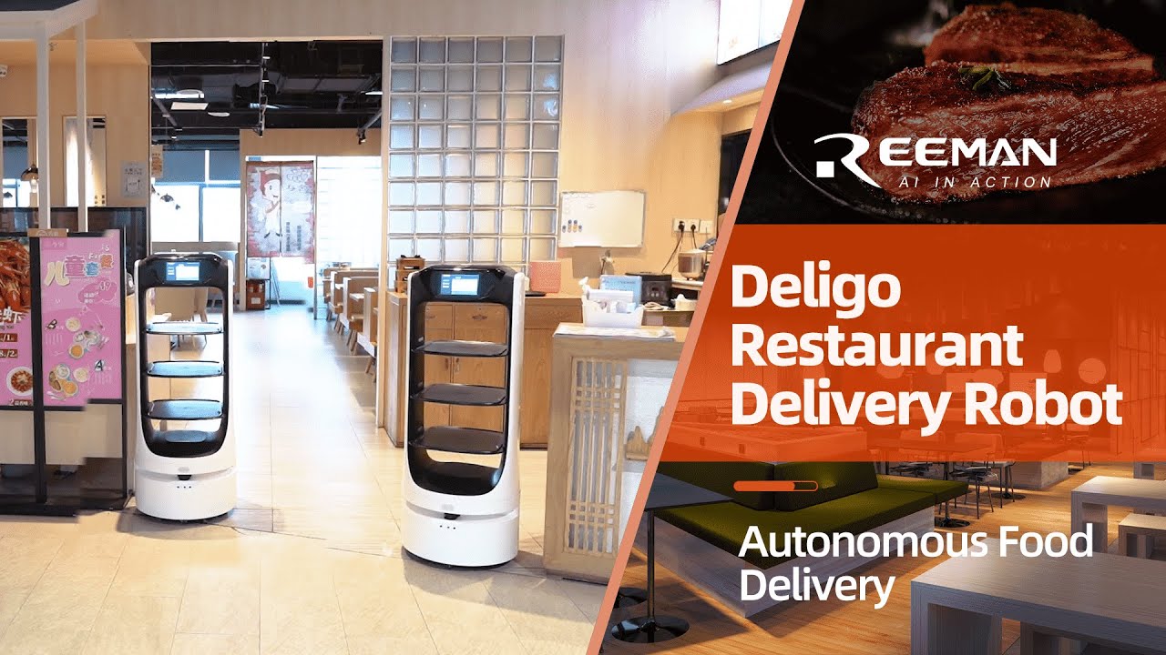 Deligo Restaurant Food Delivery Robot