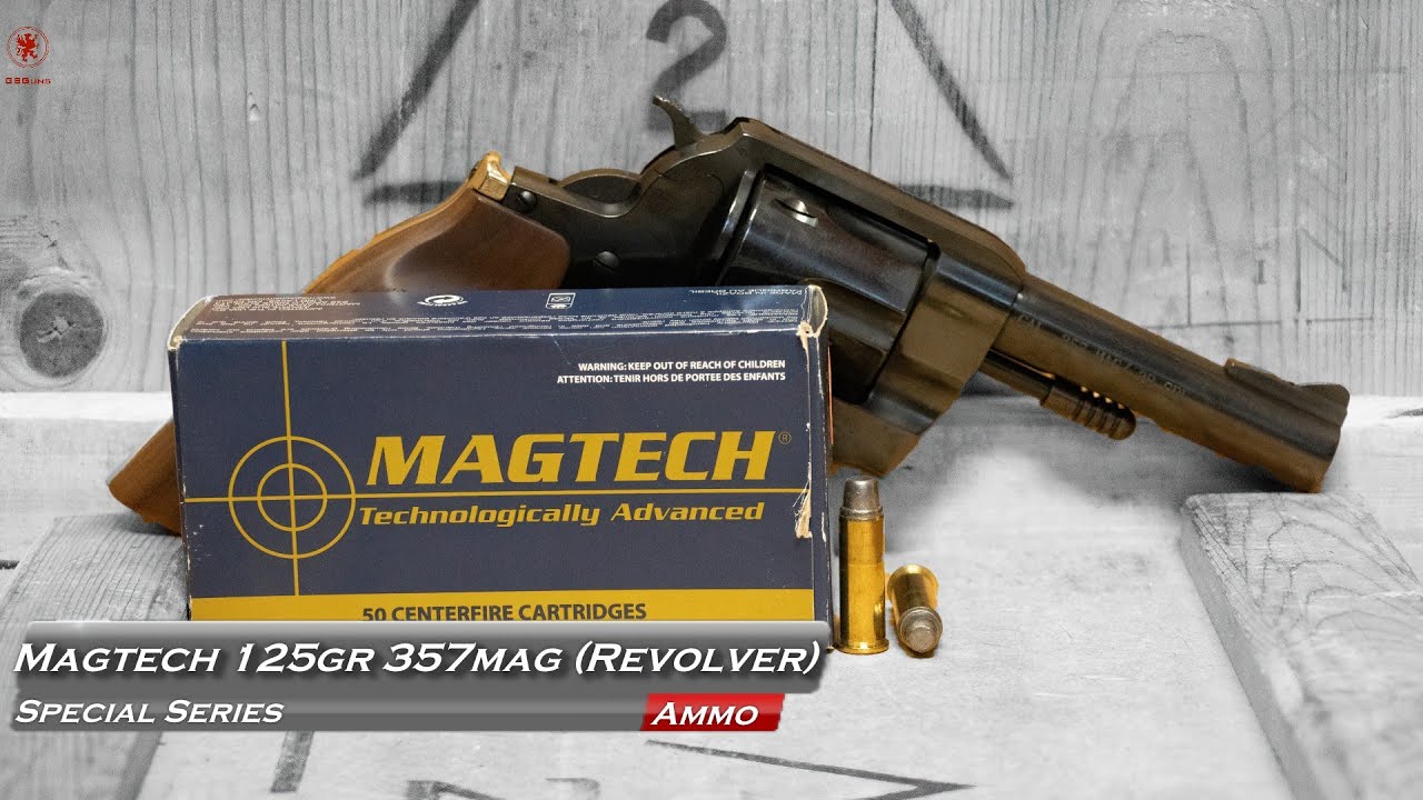 Тест револьвера Magtech 125gr 357mag