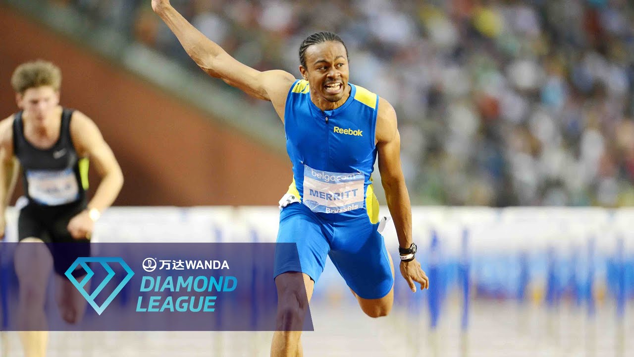 Merritt SMASHES the WORLD RECORD - Wanda Diamond League