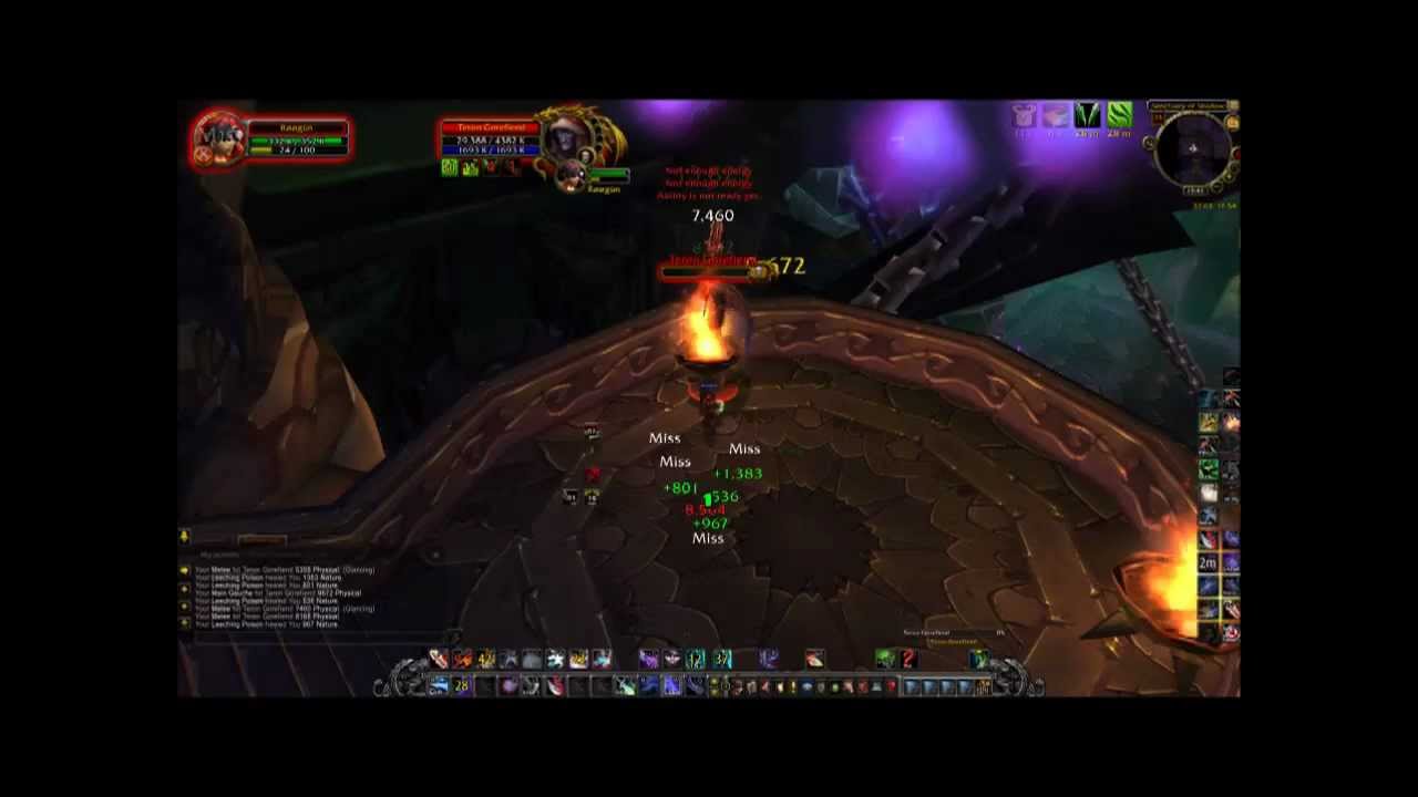 The Black Temple - solo rogue farming - patch 5.1 (mop)