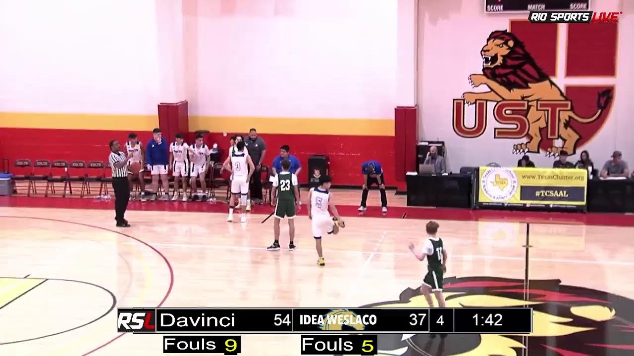 Idea Weslaco vs Davinci Boys Basketball| Charter Basketball State Semi-Finals 2 11 2022