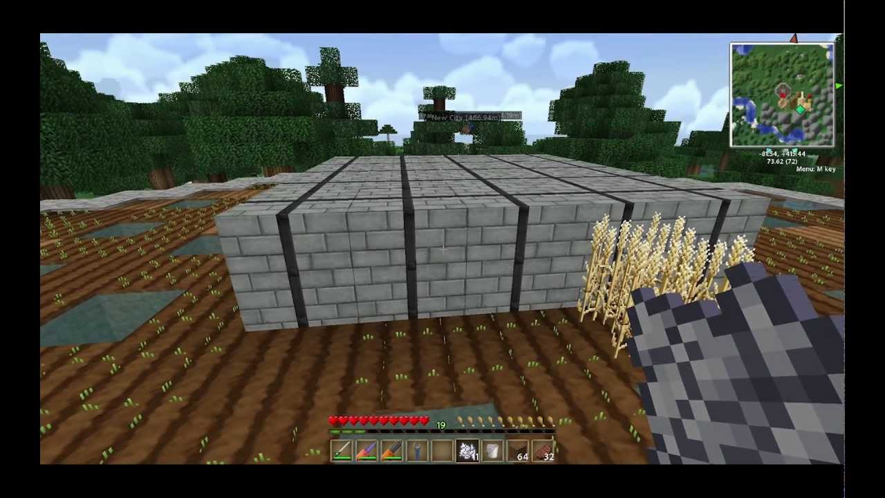 Minecraft Tutorial :  Forestry Mod Multifarm