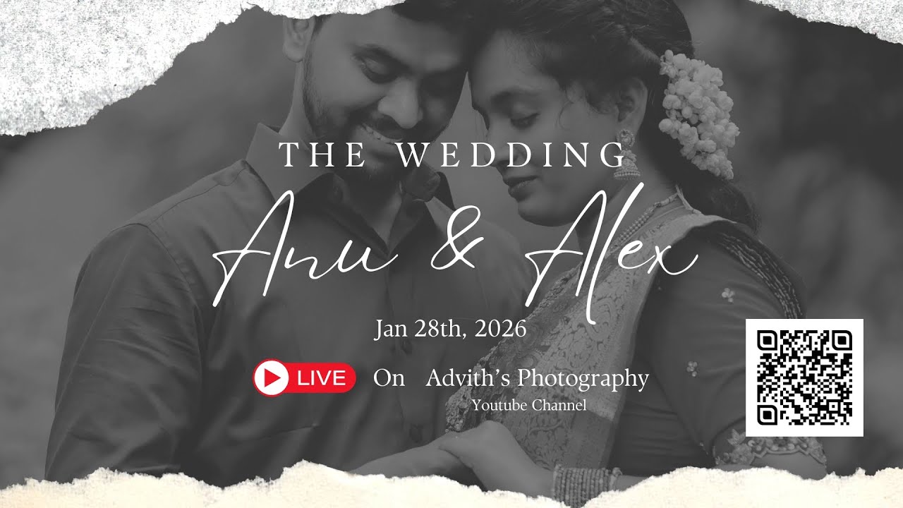 ANU  &  ALEX  WEDDING LIVE STREAM