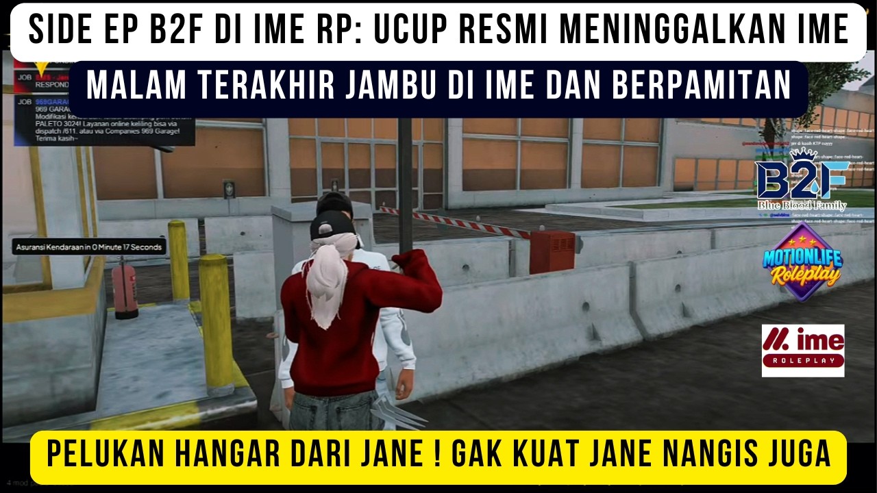 SIDE EP B2F di IME RP : Jambu resmi keluar IME ! Pelukan hangat Decii sampai nangis