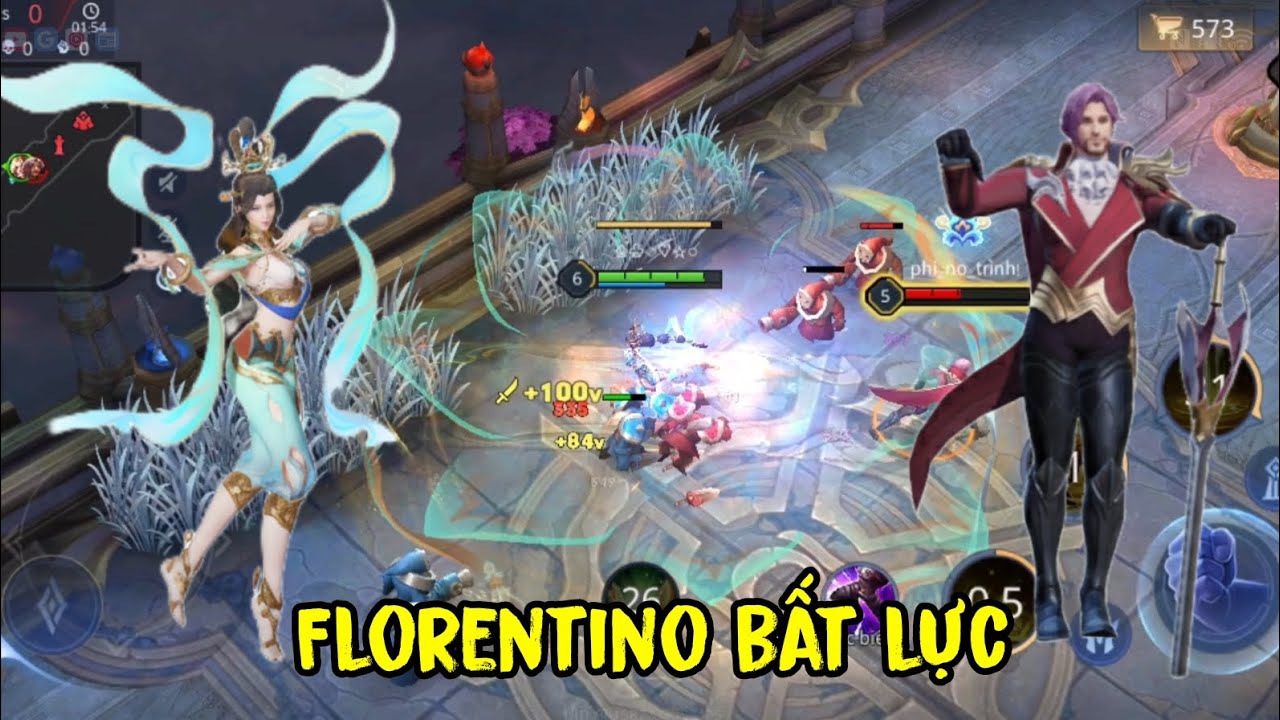 Lauriel Phi Thiên solo Florentino chưa chắc tay mùa S1 2026 solo liên quân trận 359 | Minh Giàu