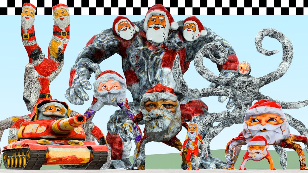 Who Is The Fastest Among All New Goo Goo GaGa Family In Garry's Mod??