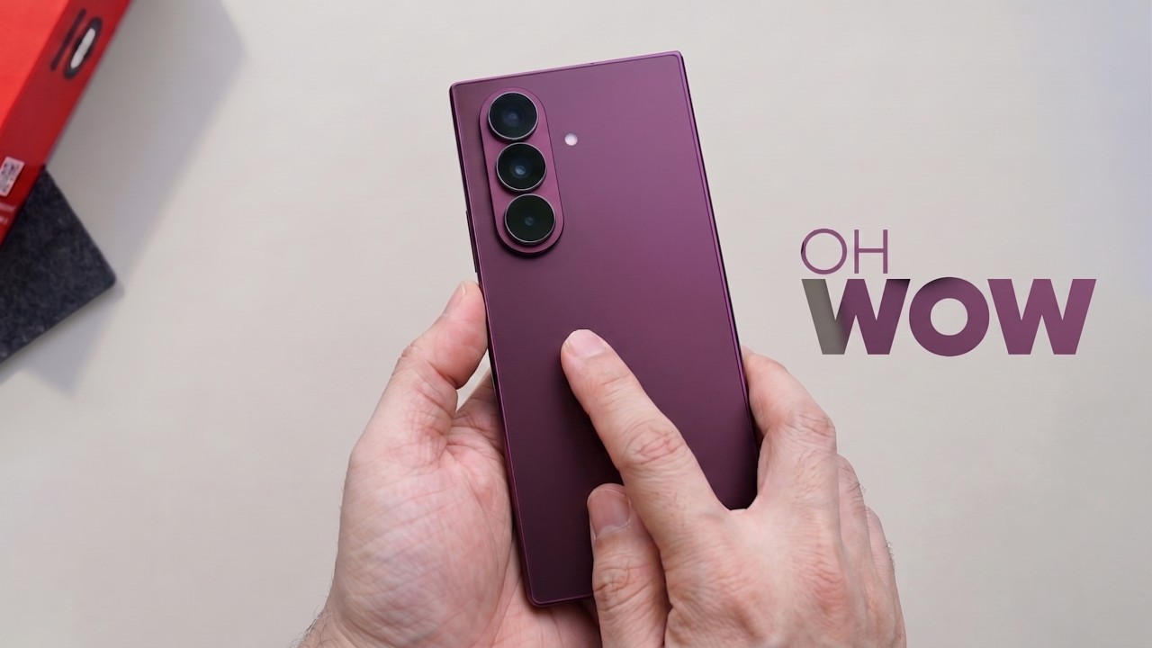 Утечка видео с Samsung Galaxy Z Fold 8 Ultra: первый взгляд