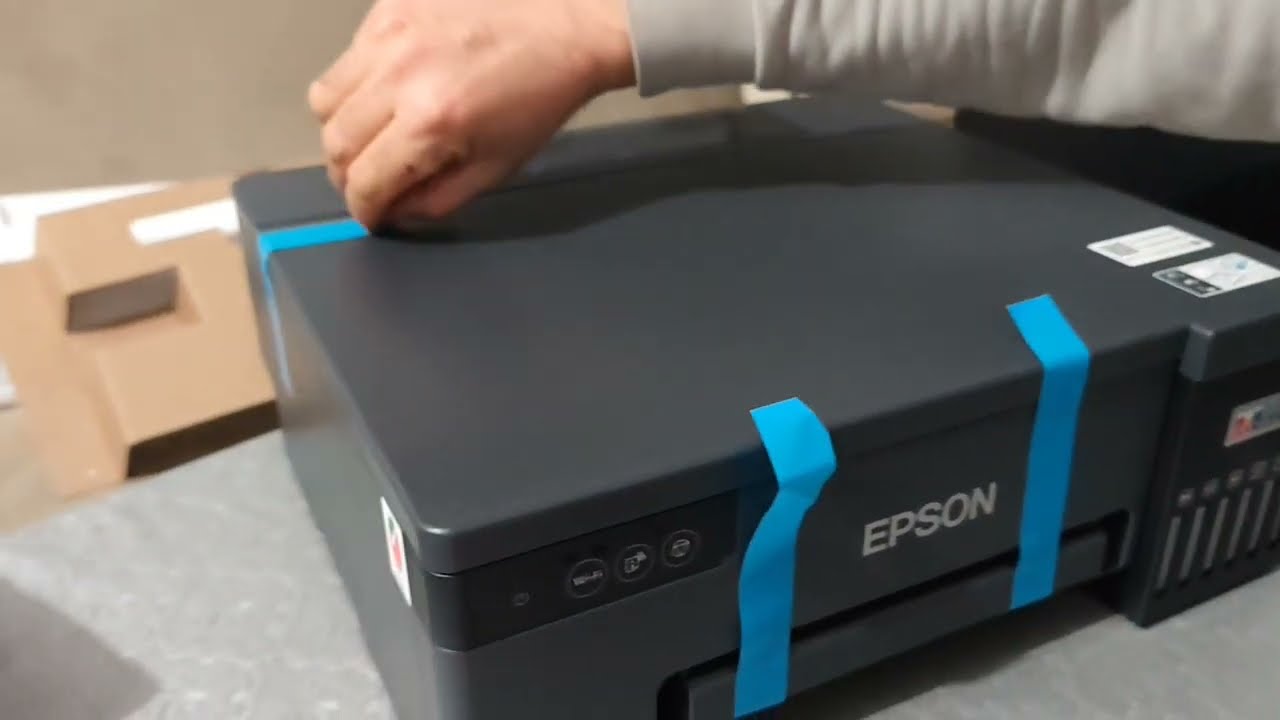 #epson #принтер #epsonl805 #6 #цветов #подробная #настройка #распаковка #пошаговая инструкция