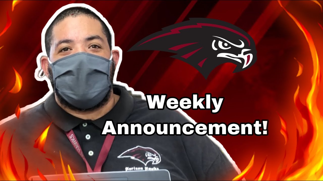 Student Government's Weekly Announcement! (Part 6)