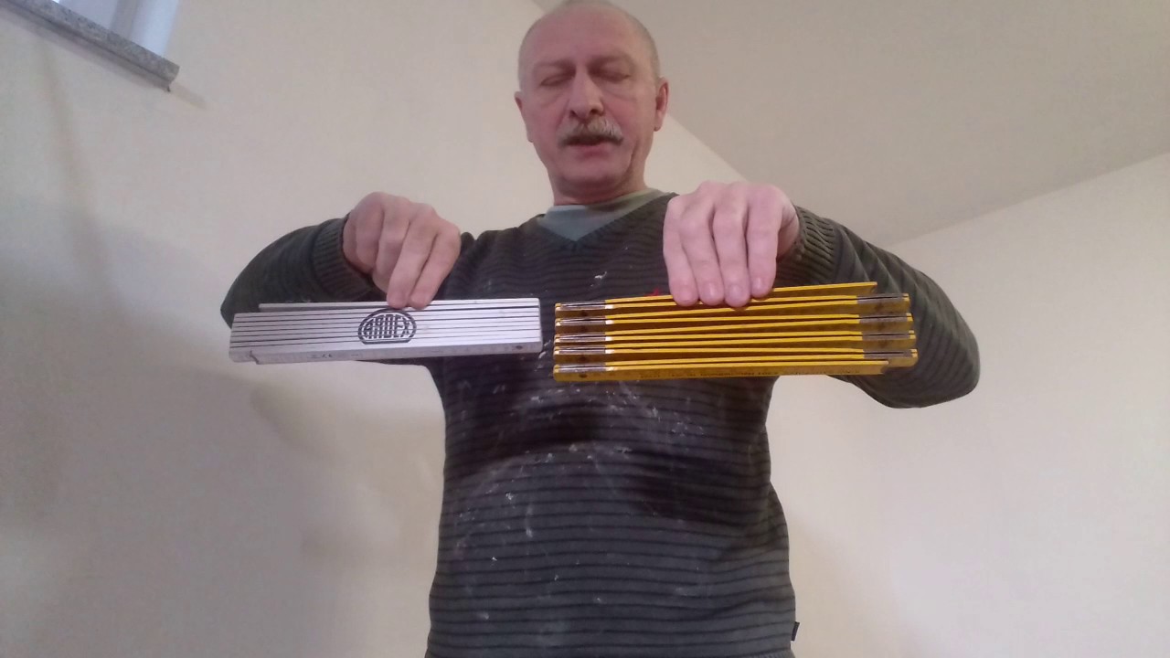 Складные метры и их различие