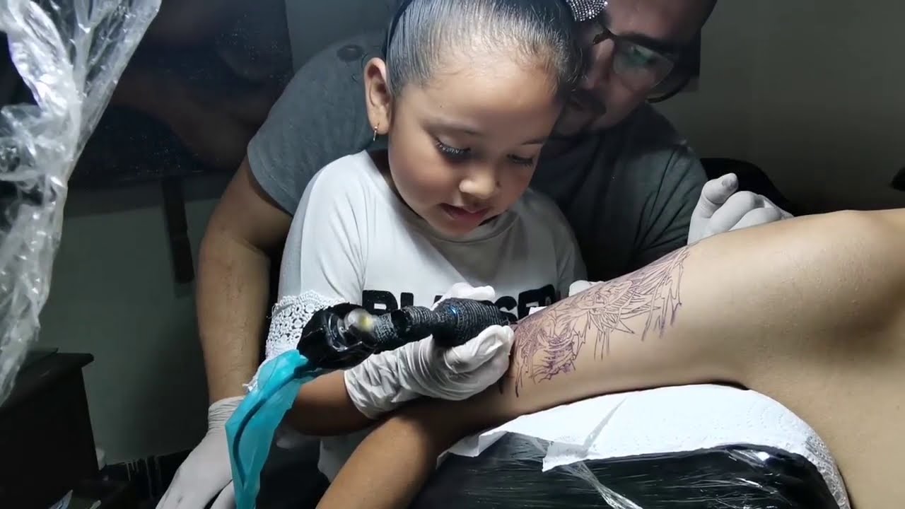 Tattooing practice for beginners