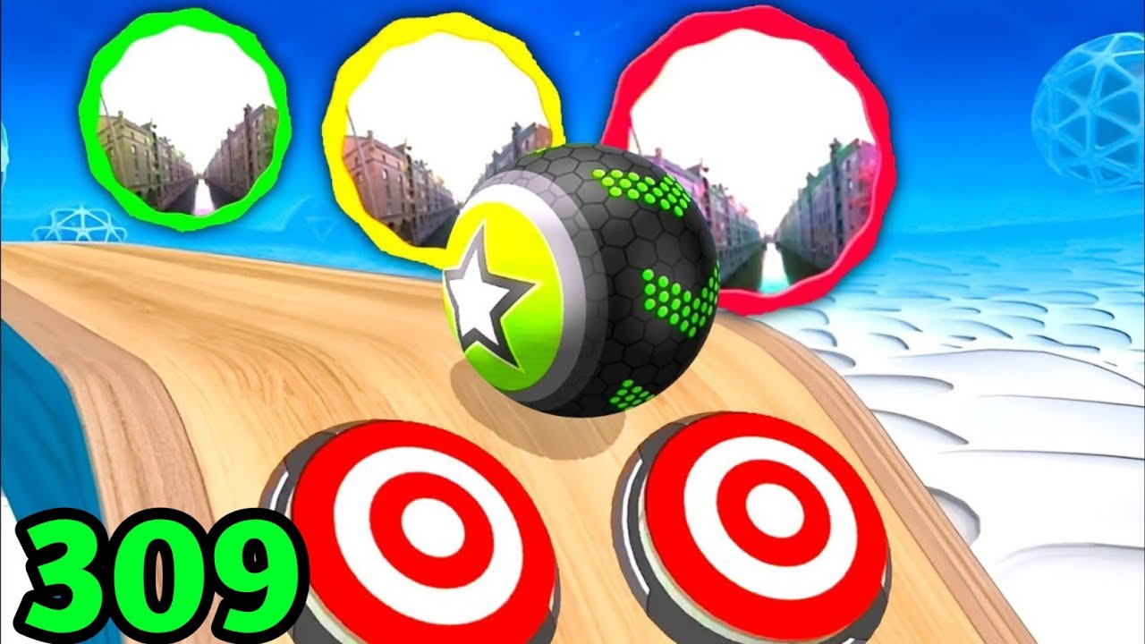 Going Balls, SpeedRun, Going Balls Portal Run Gameplay Level 309