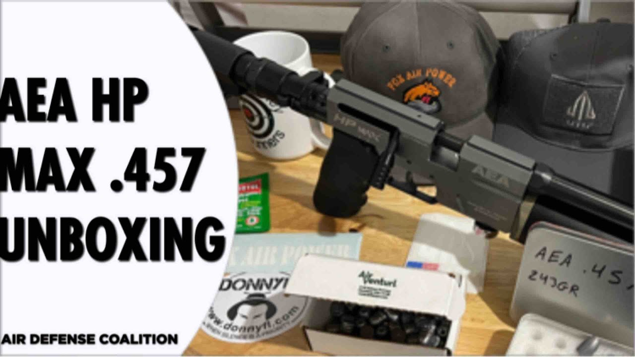 AEA Hp Max .457 (45 Cal) Unboxing