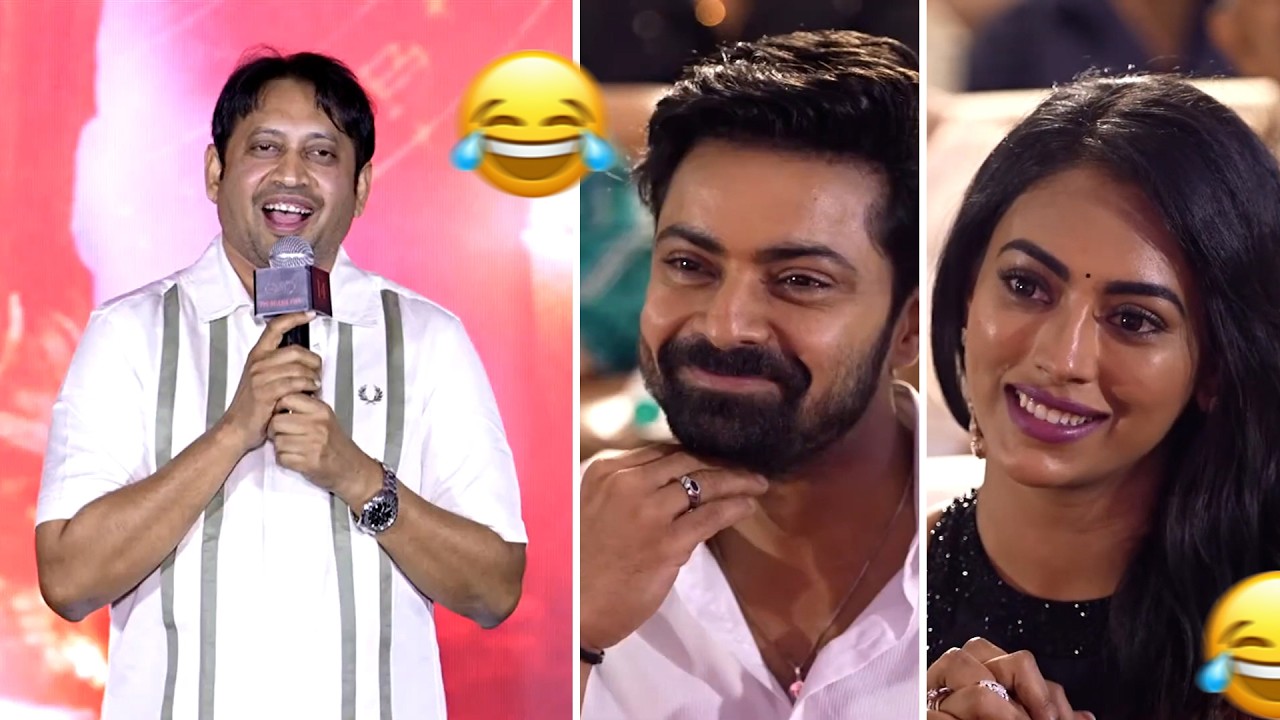 Producer SKN Hilarious Speech at AGADHA Movie Pre-Release Event 🔥 @AndhraTalkiesMedia