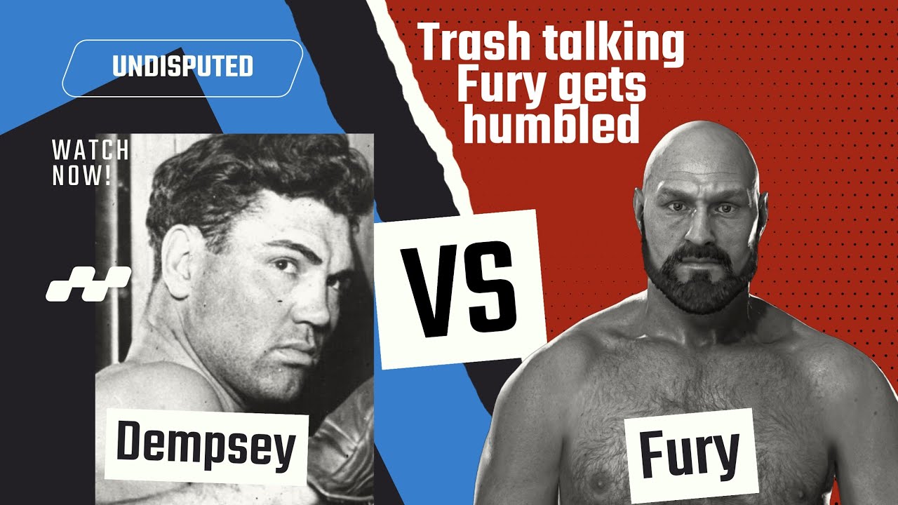 Undisputed. Trash talking Tyson Fury gets humbled by Jack Dempsey