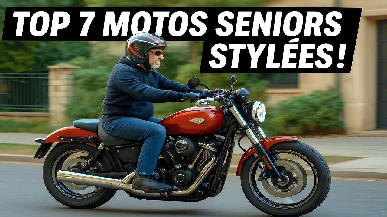 Les 7 motos les plus cool pour les motards seniors en 2025