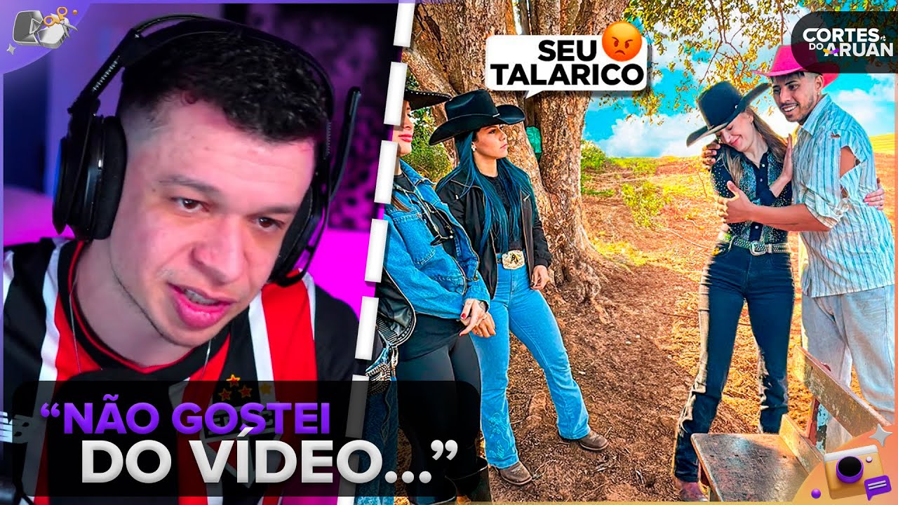 ARUAN REAGE: O TALARICO DEU EM CIMA DA KAVIC E MANDOU UM RECADO PRO ARUAN 😱 (IRENE NÓBREGA)