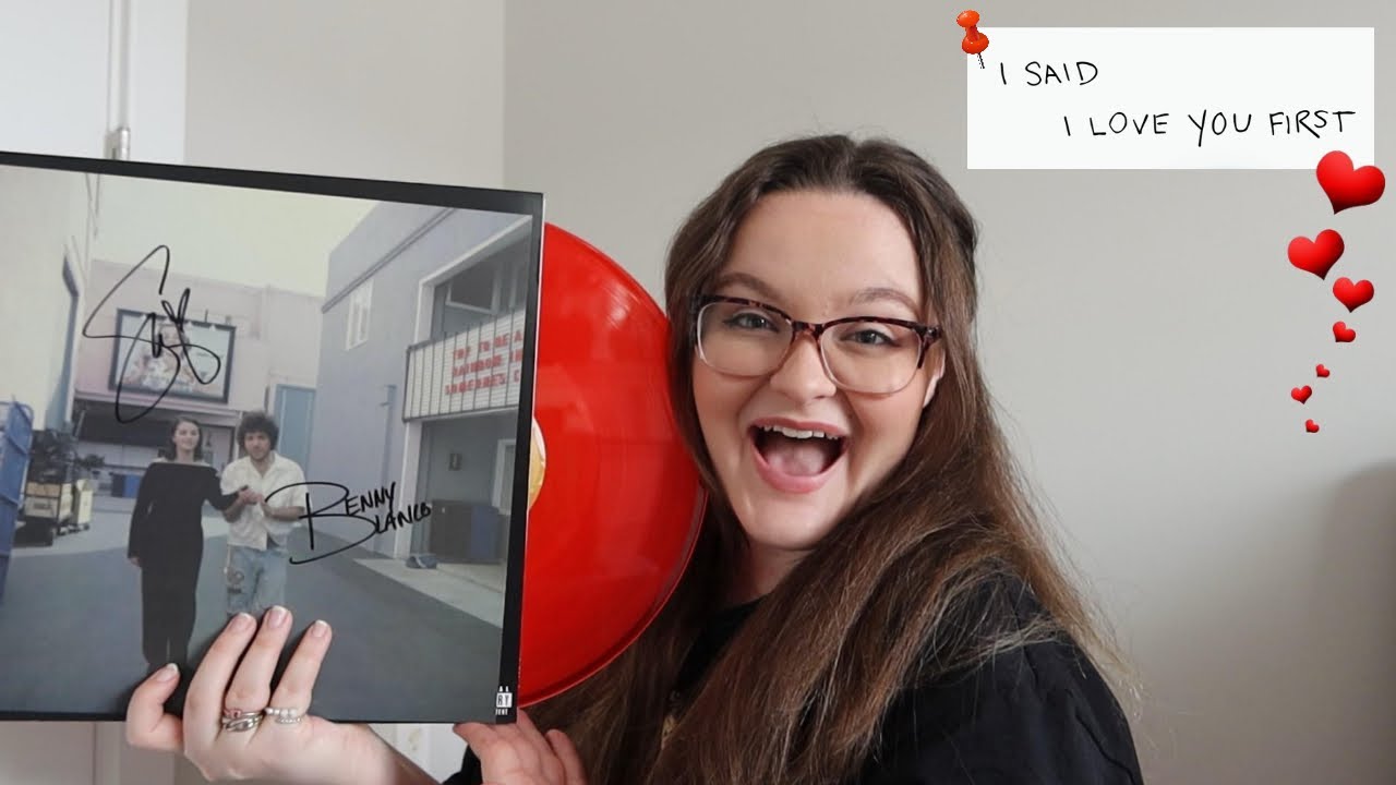 UNBOXING MY SIGNED SELENA GOMEZ & BENNY BLANCO I SAID I LOVE YOU FIRST VINYL