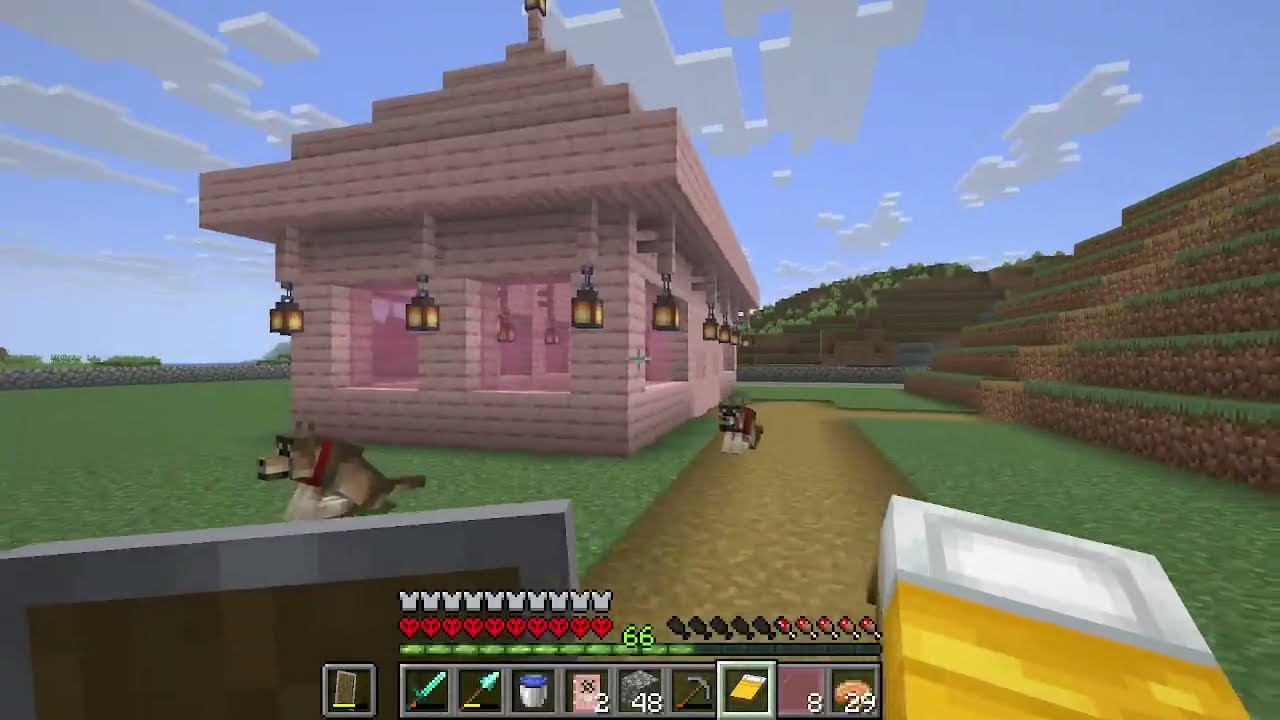 Lets Play Minecraft Hardcore Mode - Kai 2 - Part 98