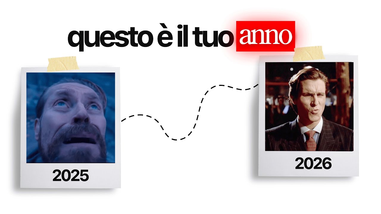 Questo deve essere il tuo anno!