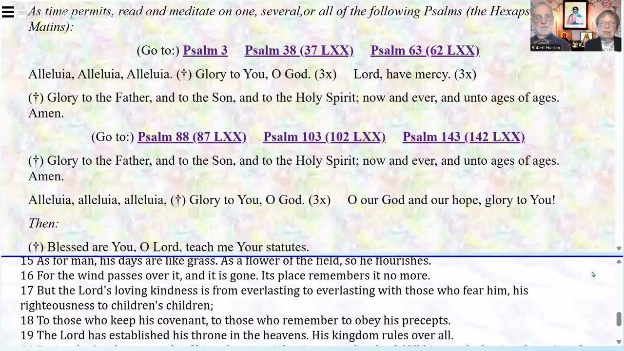 Watch our MORNING PRAYERS & READINGS for Sunday, Mar. 1, 2026!