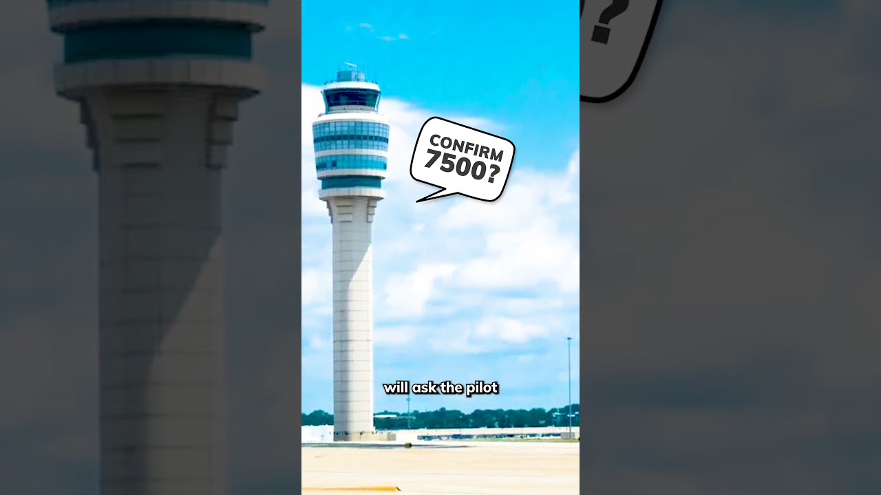 What Happens If a Pilot Squawks 7500? (Hijacking) ⚠️