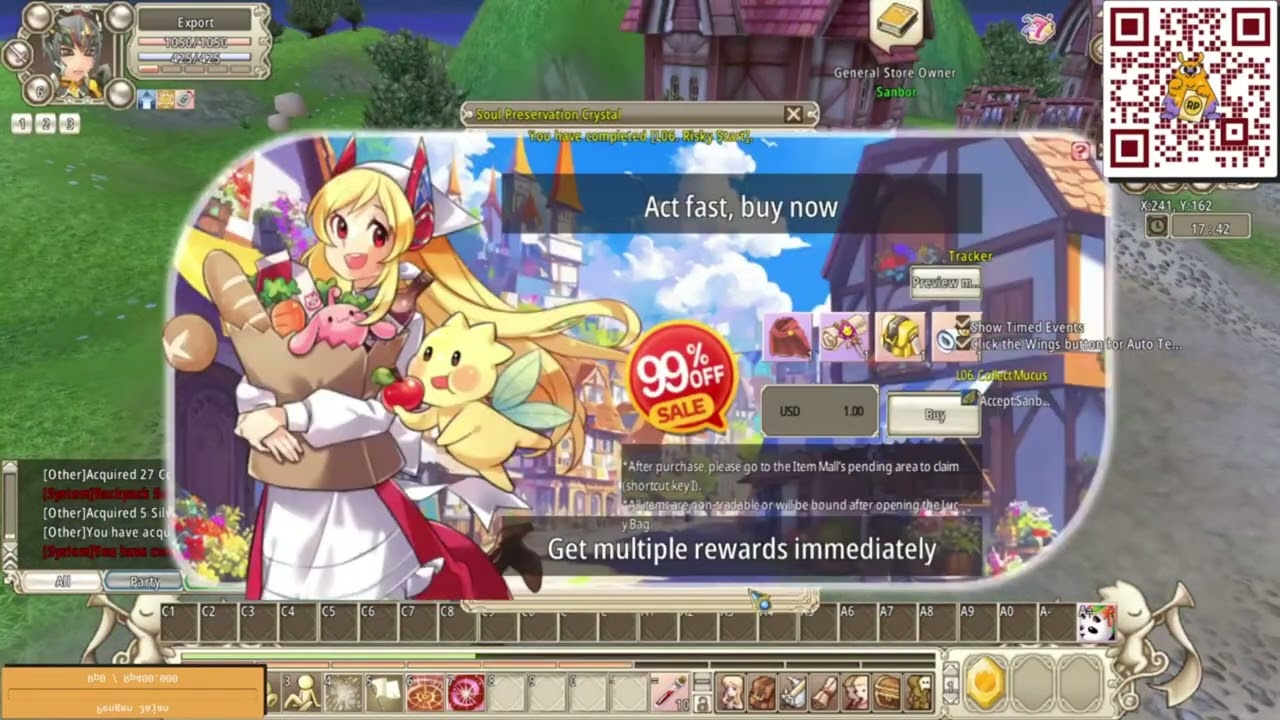 Akun Baru Grand Fantasia Origin | Fresh Start | Siap Push Level & Quest