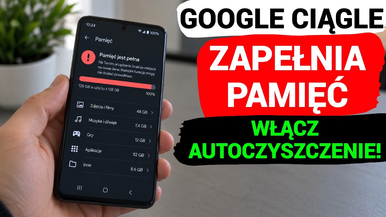 Google Przechowuje Pliki W Pamięci Twojego Telefonu &mdash; Włącz Autoczyszczenie!