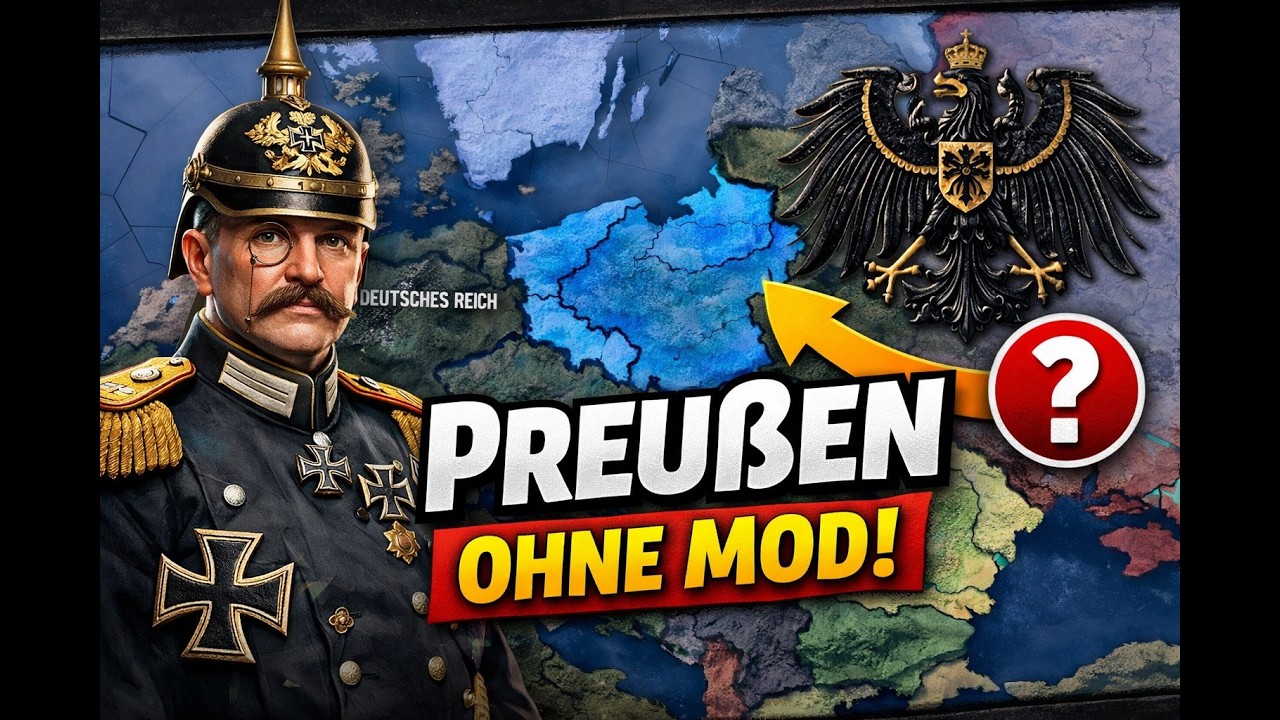 HOI4 Preußen ohne Mod spielen – So funktioniert es wirklich (Deutsch)