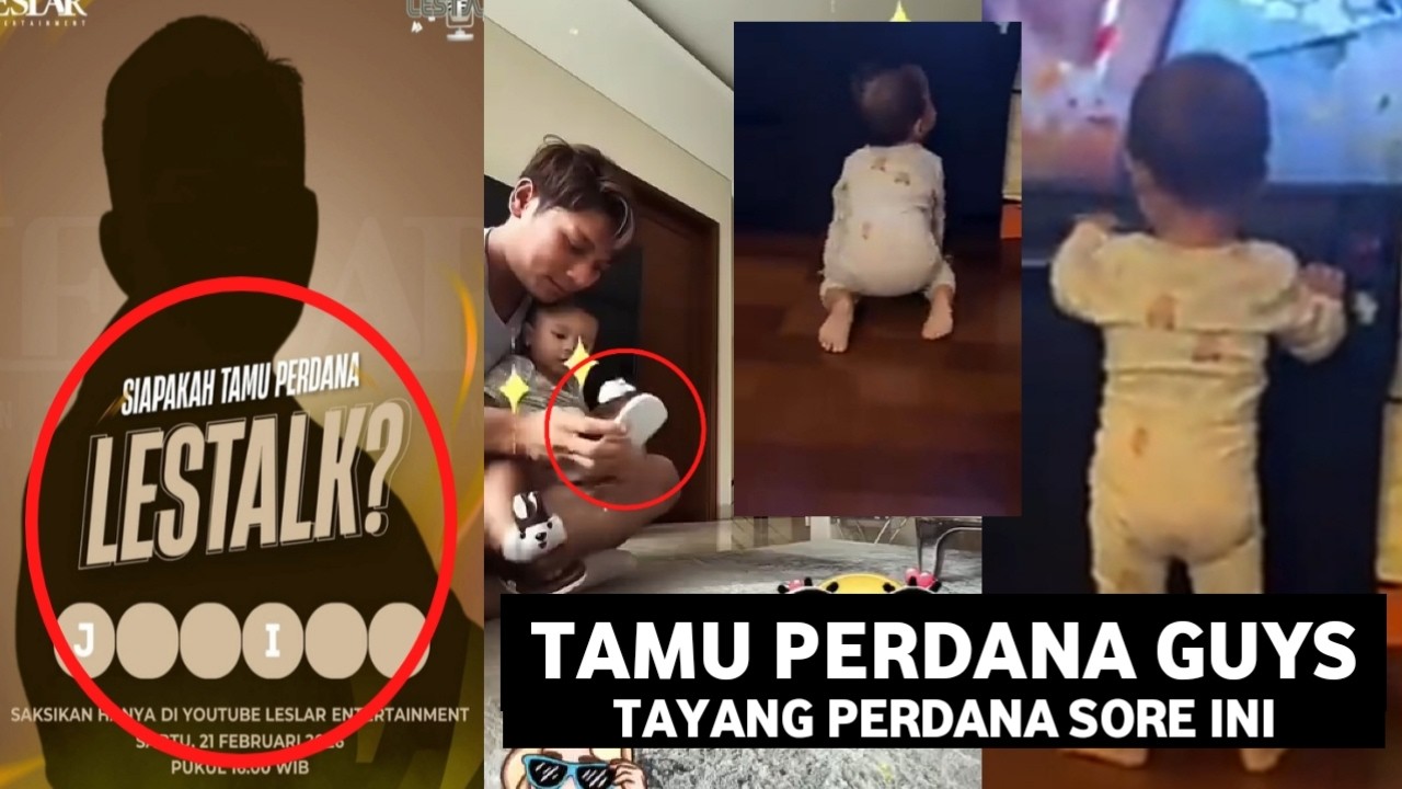 WOW TAYANG SORE INI & INI TAMU PERDANA LESTALK ! RIZKY BILLAR PAKEIN SEPATU LESHIA !?