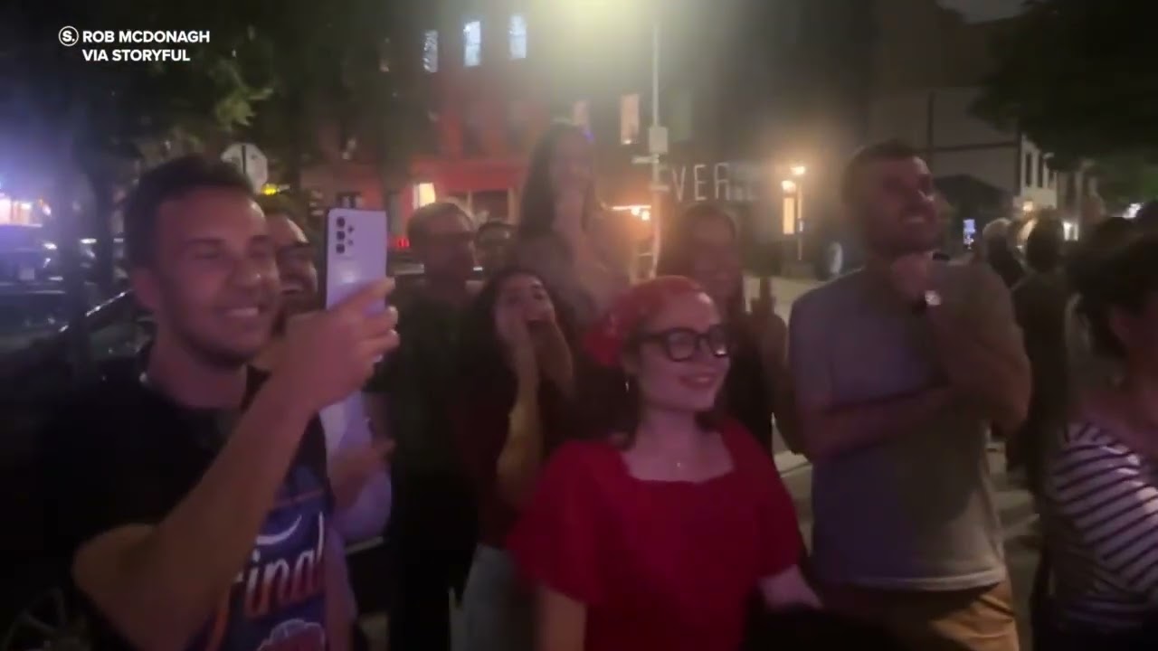 Knicks fans go crazy over historic comeback win!