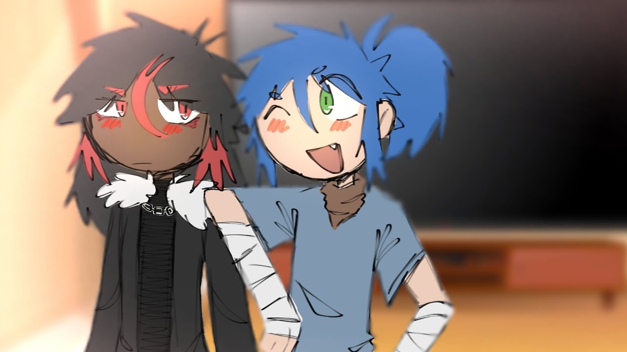 Sonic characters react to Sonic and Shadow [RUS] [!!sonadow!!]