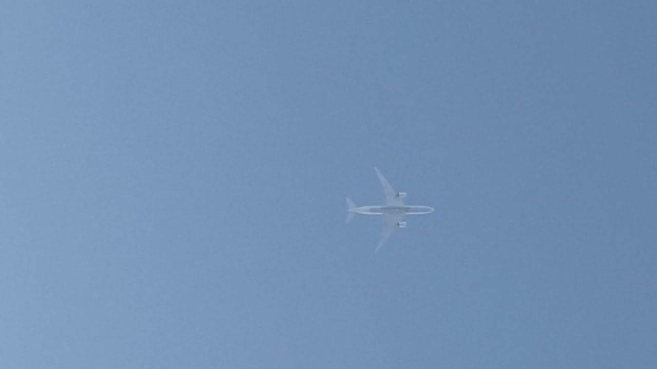 Philippine Airlines Airbus A359 [RP-C3508] flying overhead