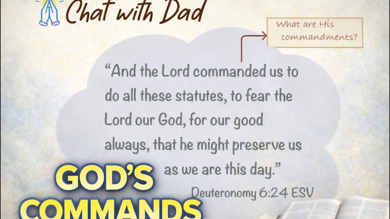 Chat With Dad: Papa Edition | Passing Down the Ten Commandments