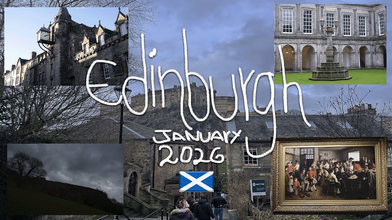☀️RAIN AND SUN IN EDINBURGH 🌧️ 🏴󠁧󠁢󠁳󠁣󠁴󠁿 [Vlog 2026]