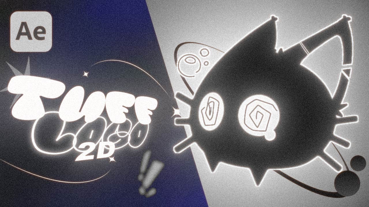 Как создать логотипы TUFF 2D | After Effects