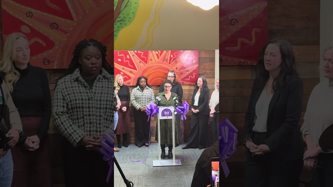 Bradley Angle Shelter Expansion Ribbon Cutting