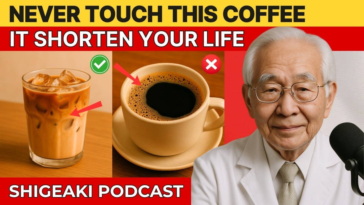 Japan's Oldest Doctor: 4 WORST Coffees You Should NEVER Touch and 4 You MUST Drink Over 60