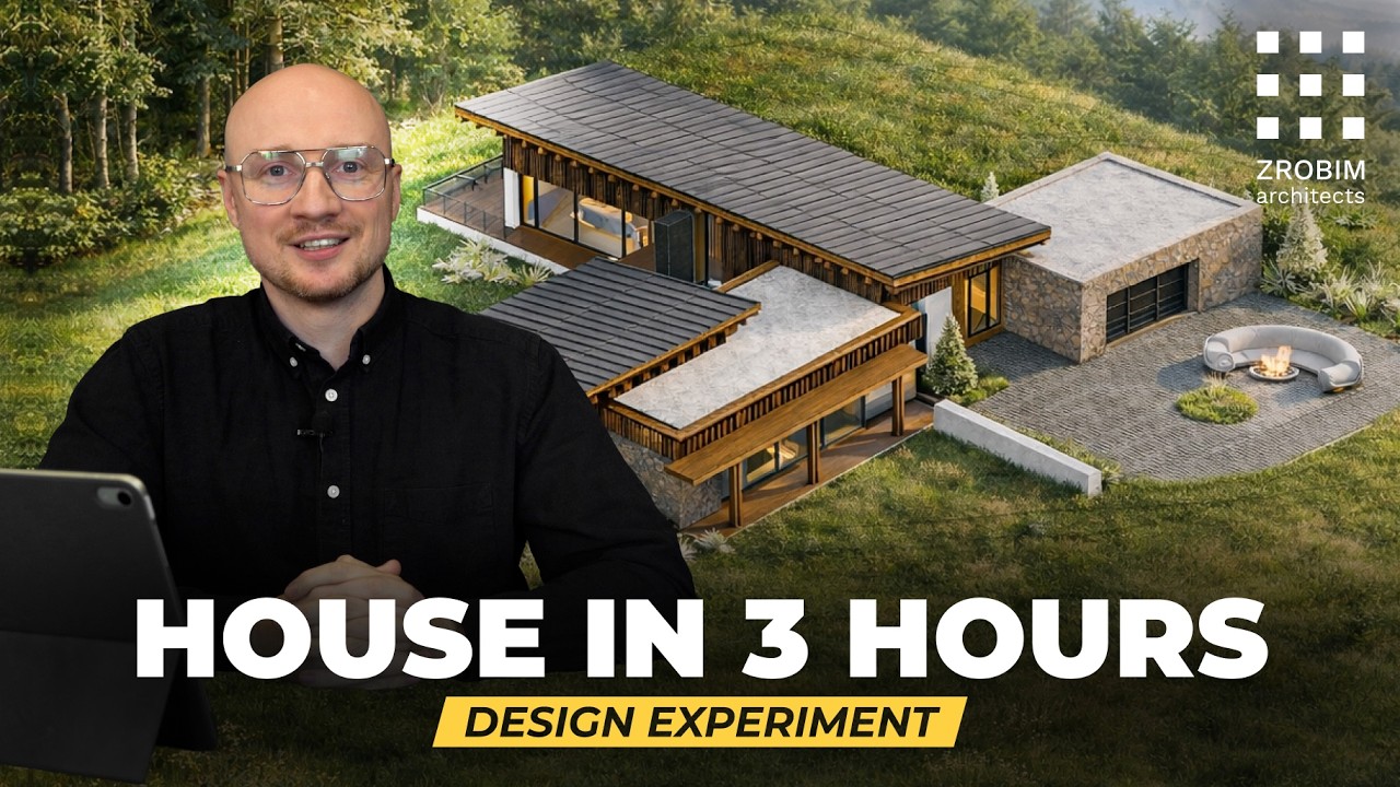 Can You Design a House in 3 Hours? Pro, Beginner, and Non-Architect &mdash; Whose concept Is Better
