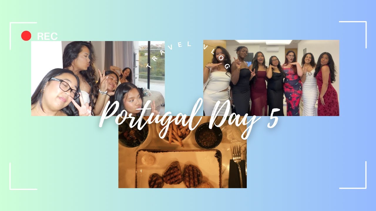 🇵🇹Day 5 | Shopping🛍️, Sonny Angels, Going Out for Dinner🥩🍴