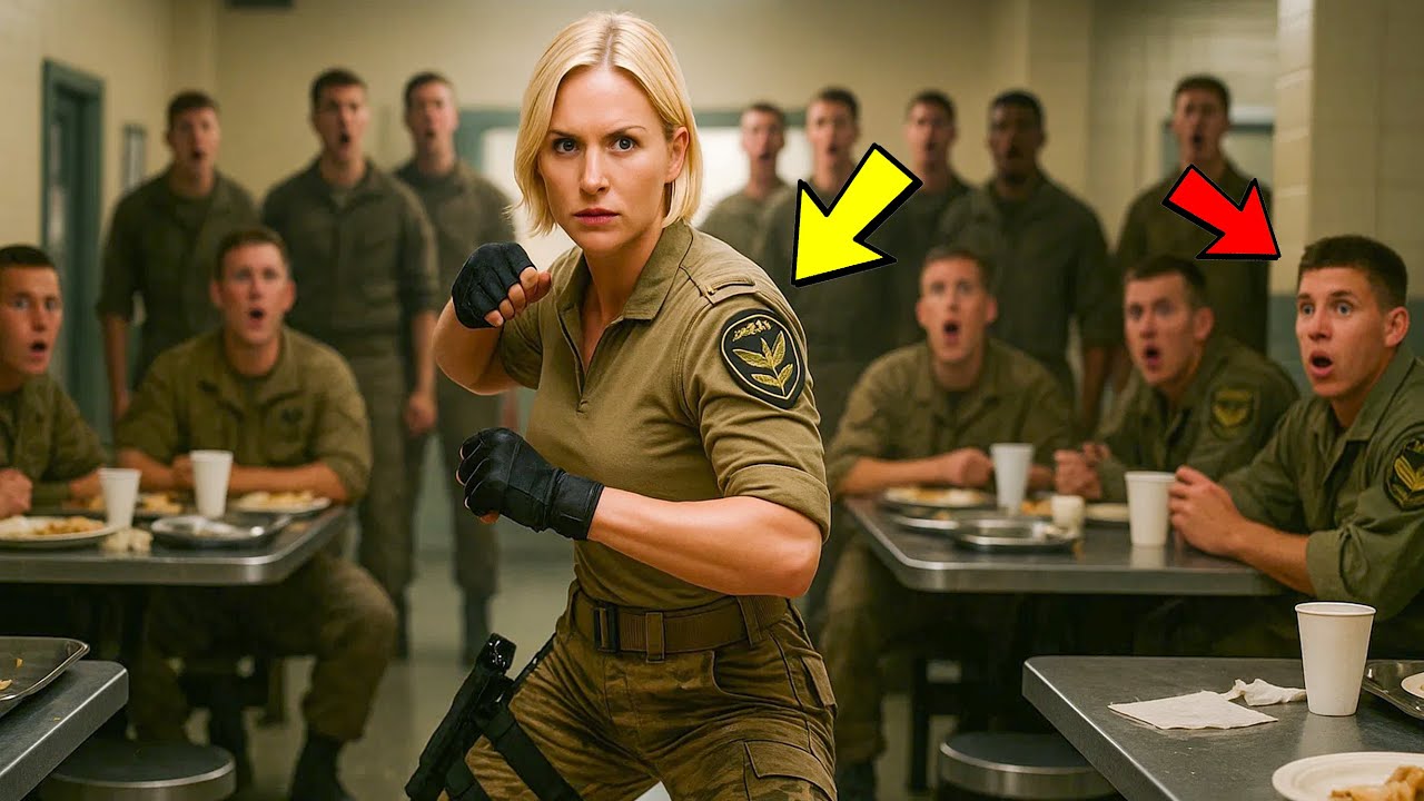 Elf Neulinge stellten sich ihr in der Kantine – und merkten sofort, dass sie ein Navy SEAL war