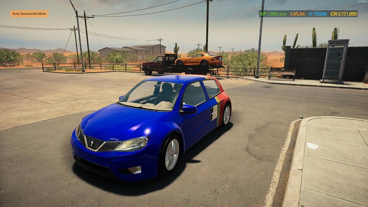 Renault Clio rally ready tuned restoration no music ASMR