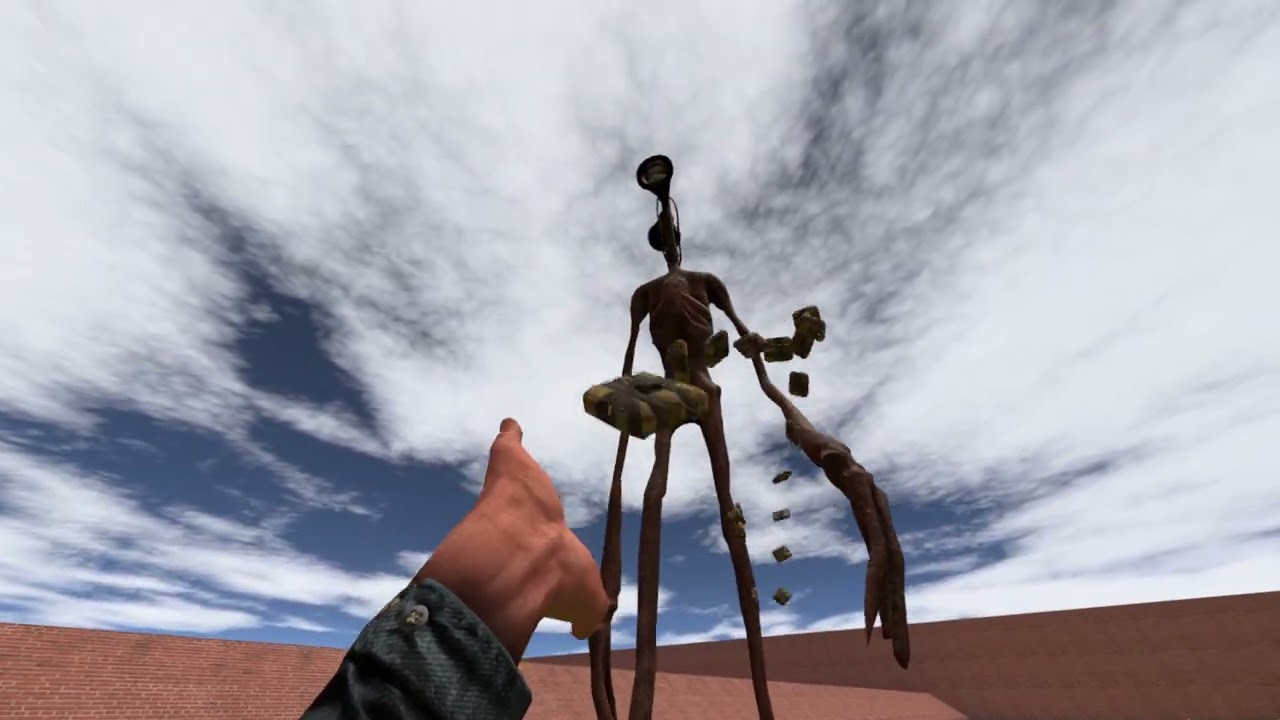 Siren head, the unbeatable being of Garry's Mod