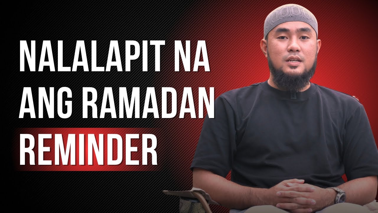 Hindi lang pisikal ang paghahanda, kundi espirituwal: puso, isip, at ugnayan natin kay Allah.