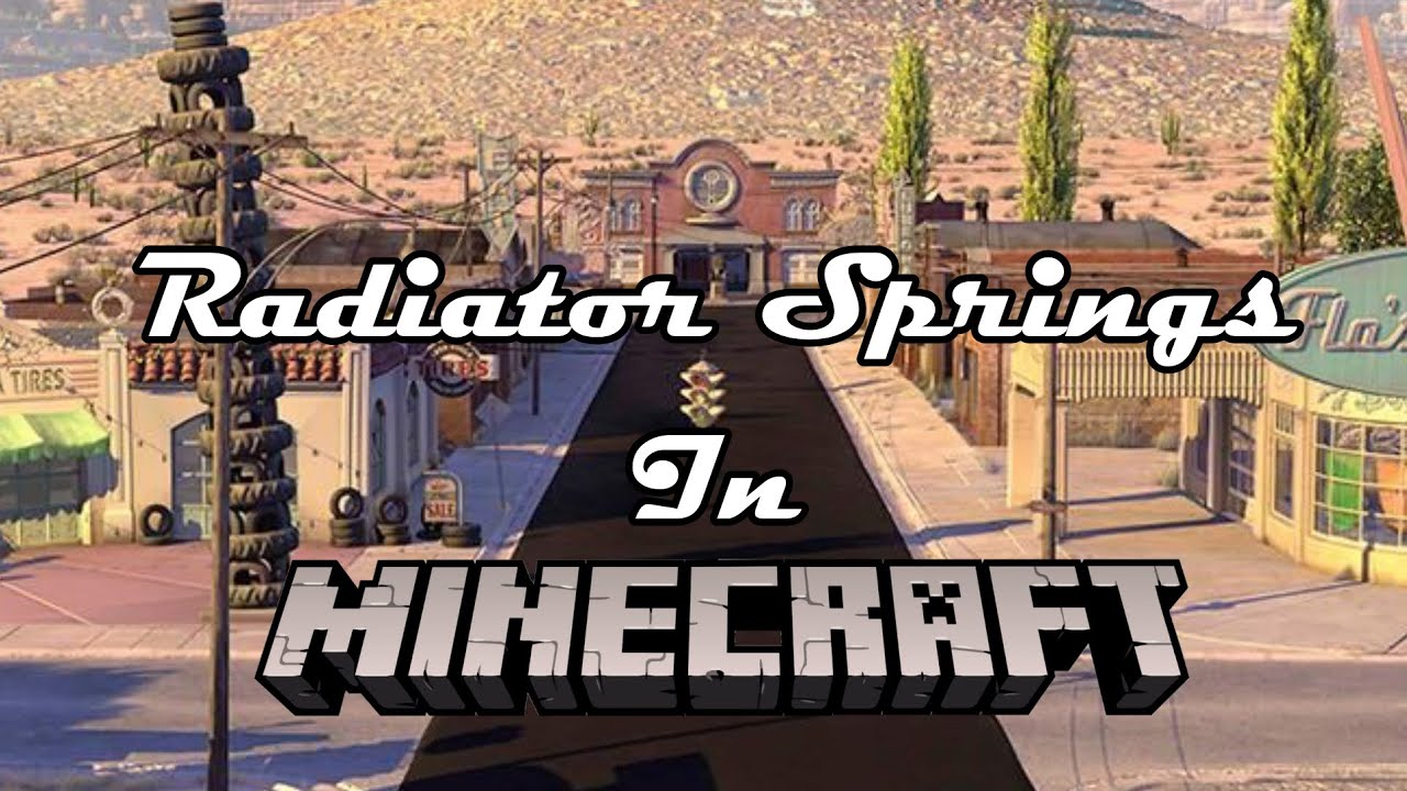 Radiator Springs on Minecraft