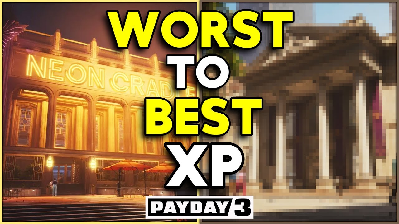 Опыт ограблений от худшего к лучшему [Payday 3], включая НОВЫЕ ограбления!