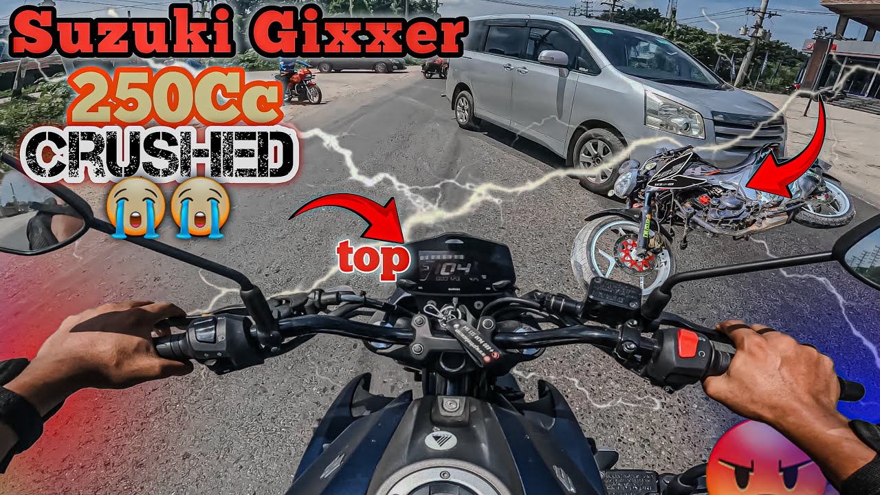 LIVE Accident 😭Suzuki gixxer 250,Suzuki Gixxer 250Cc Crashed, #accident #bikecrashing 