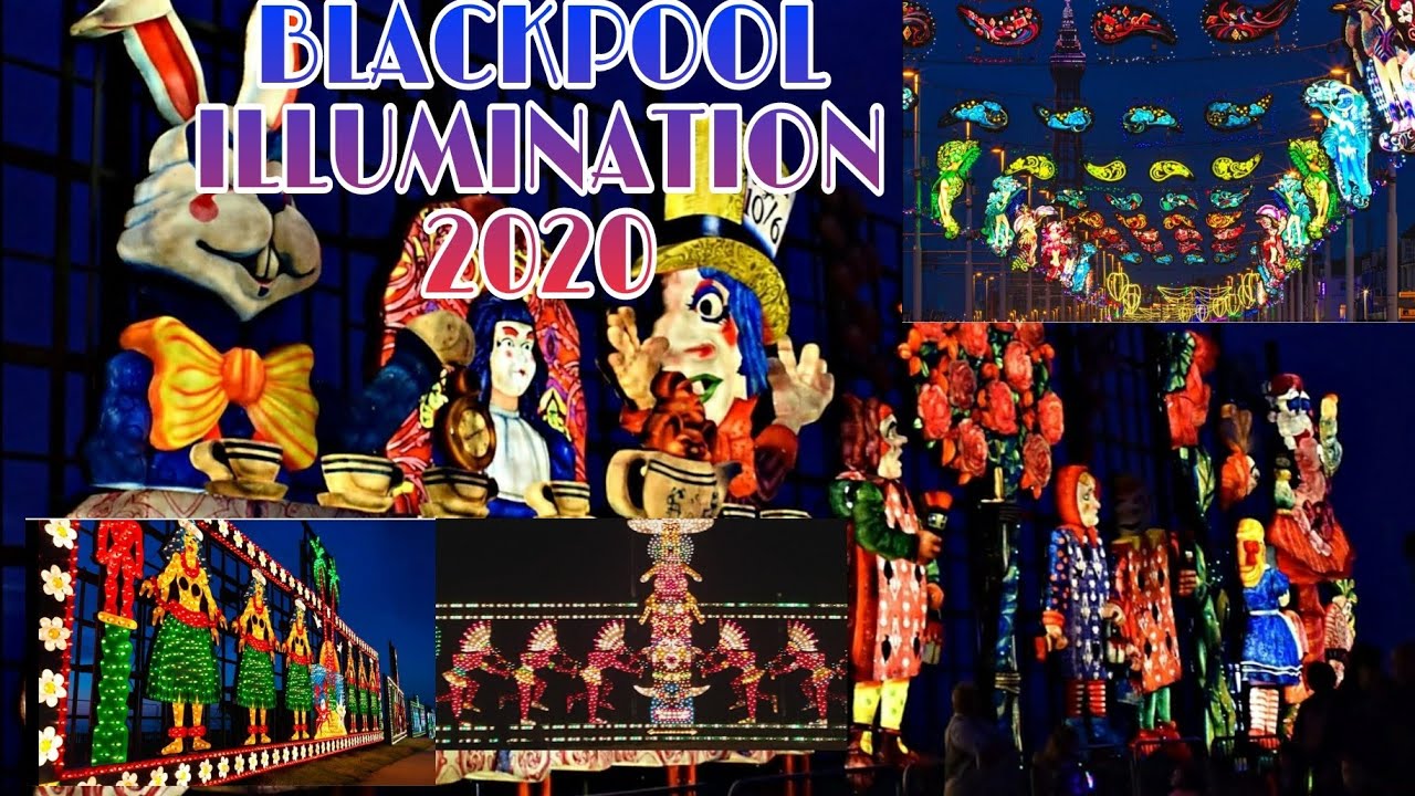 BLACKPOOL ILLUMINATIONS 2020 |  DRIVE THROUGH BLACKPOOL LIGHTS 2020