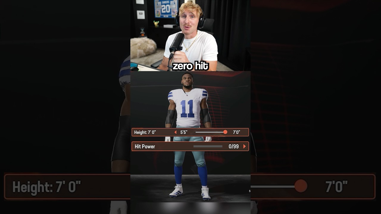 99 Mocy Trafienia kontra 0 Mocy Trafienia w Madden