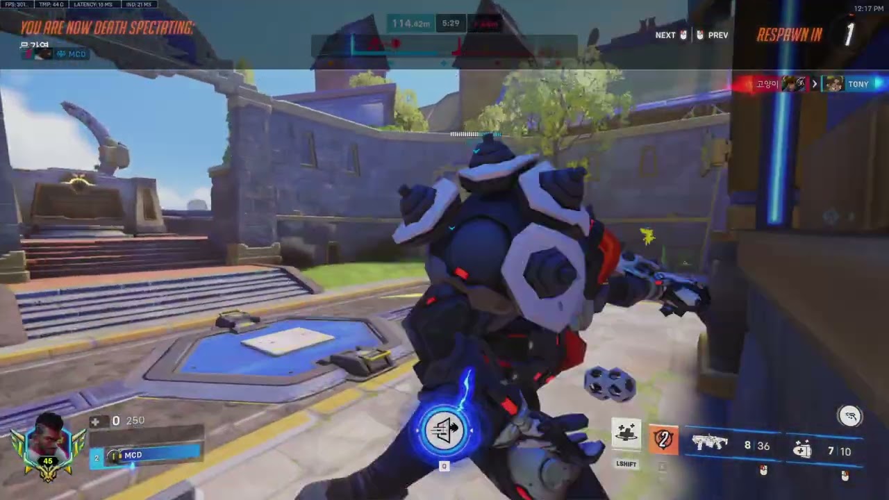 Baptiste - New Era MCD CHAMP 5 Gameplay | Runasapi | Season 20 Overwatch 2 SUP POV